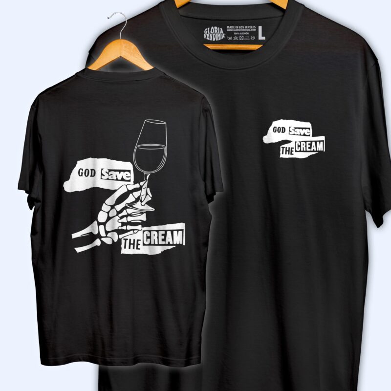 Camiseta 'God save the Cream'