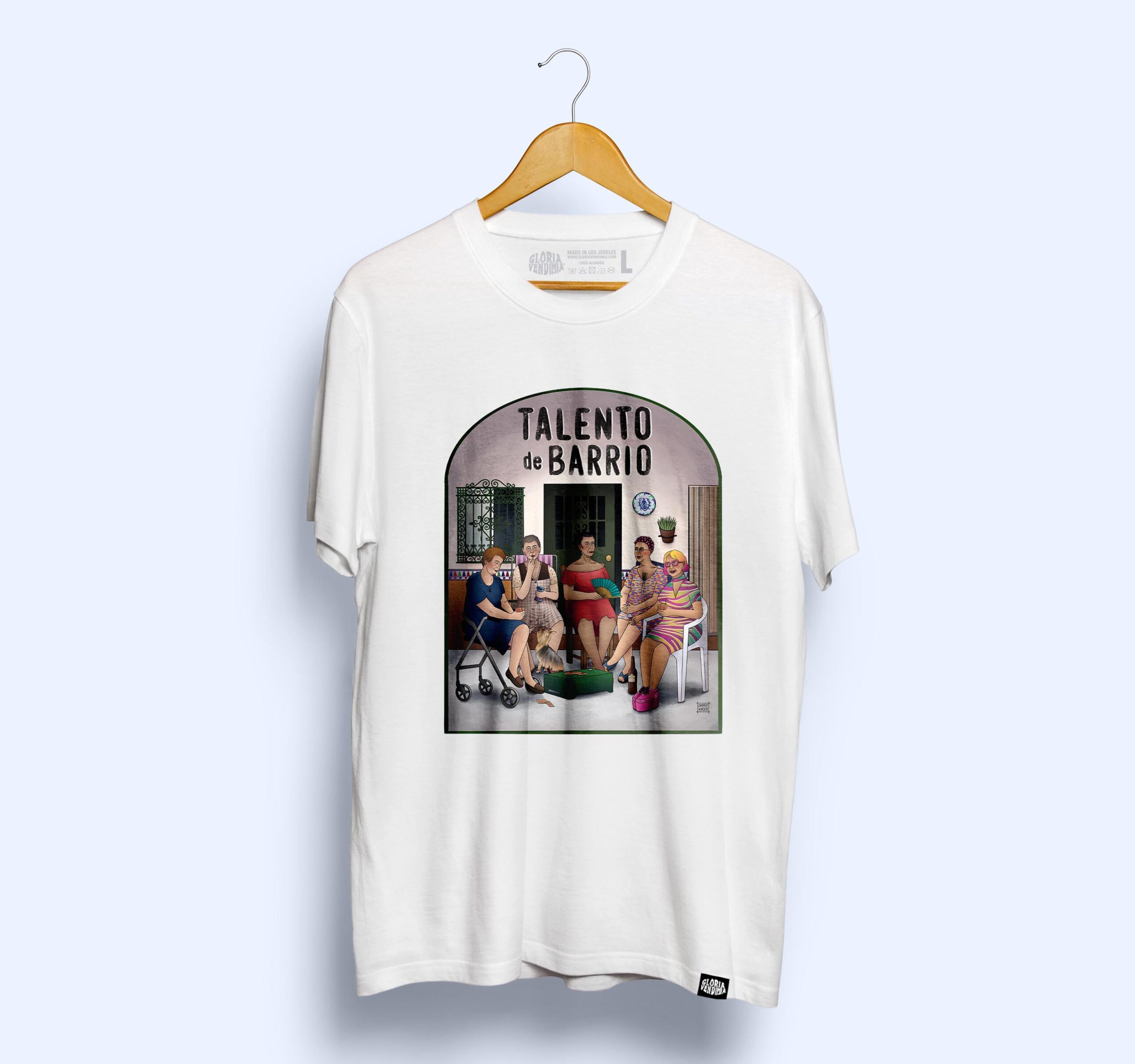 Camiseta 'Talento de barrio'