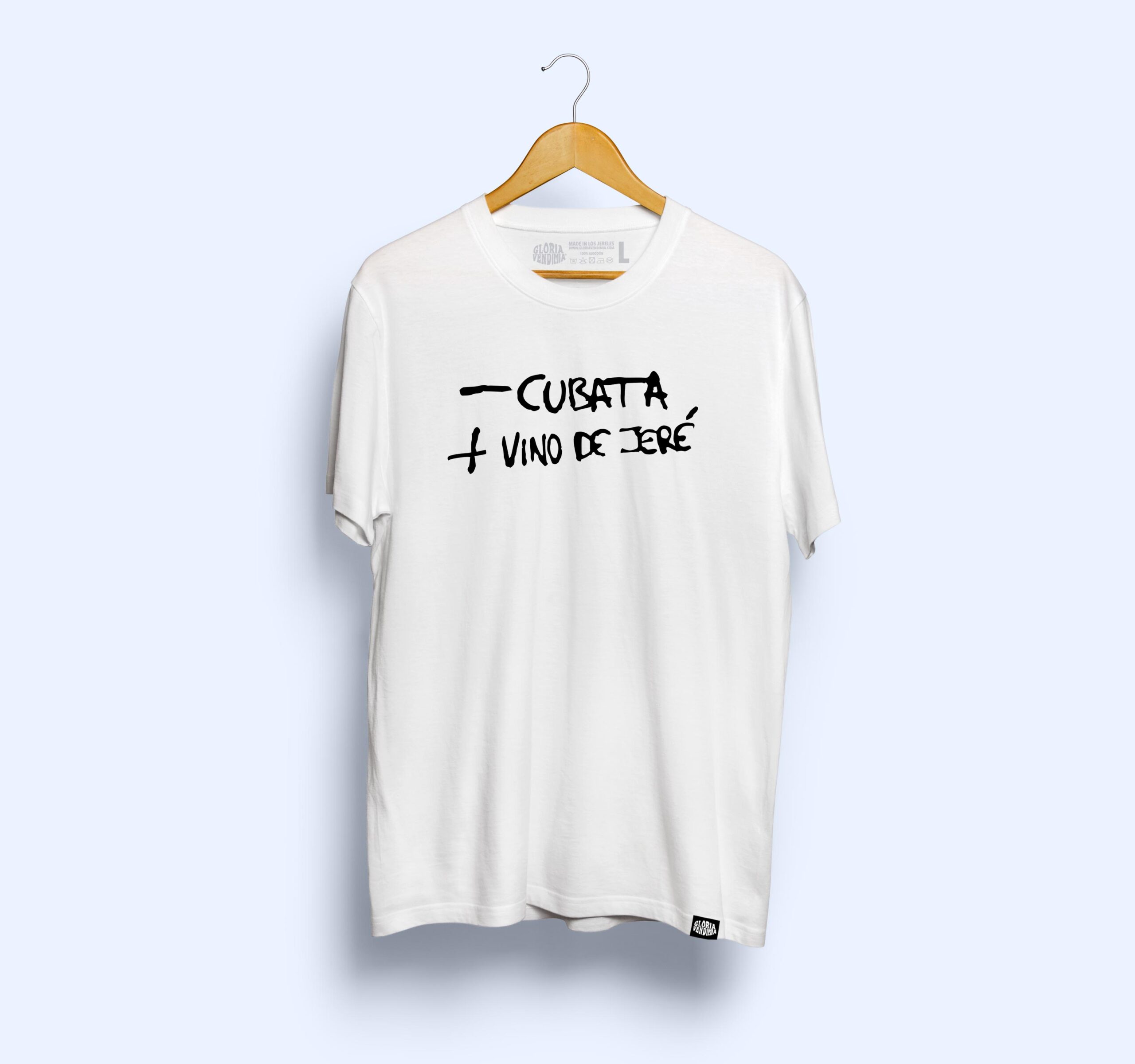 Camiseta '- CUBATA, + VINO DE JERÉ' - Imagen 2