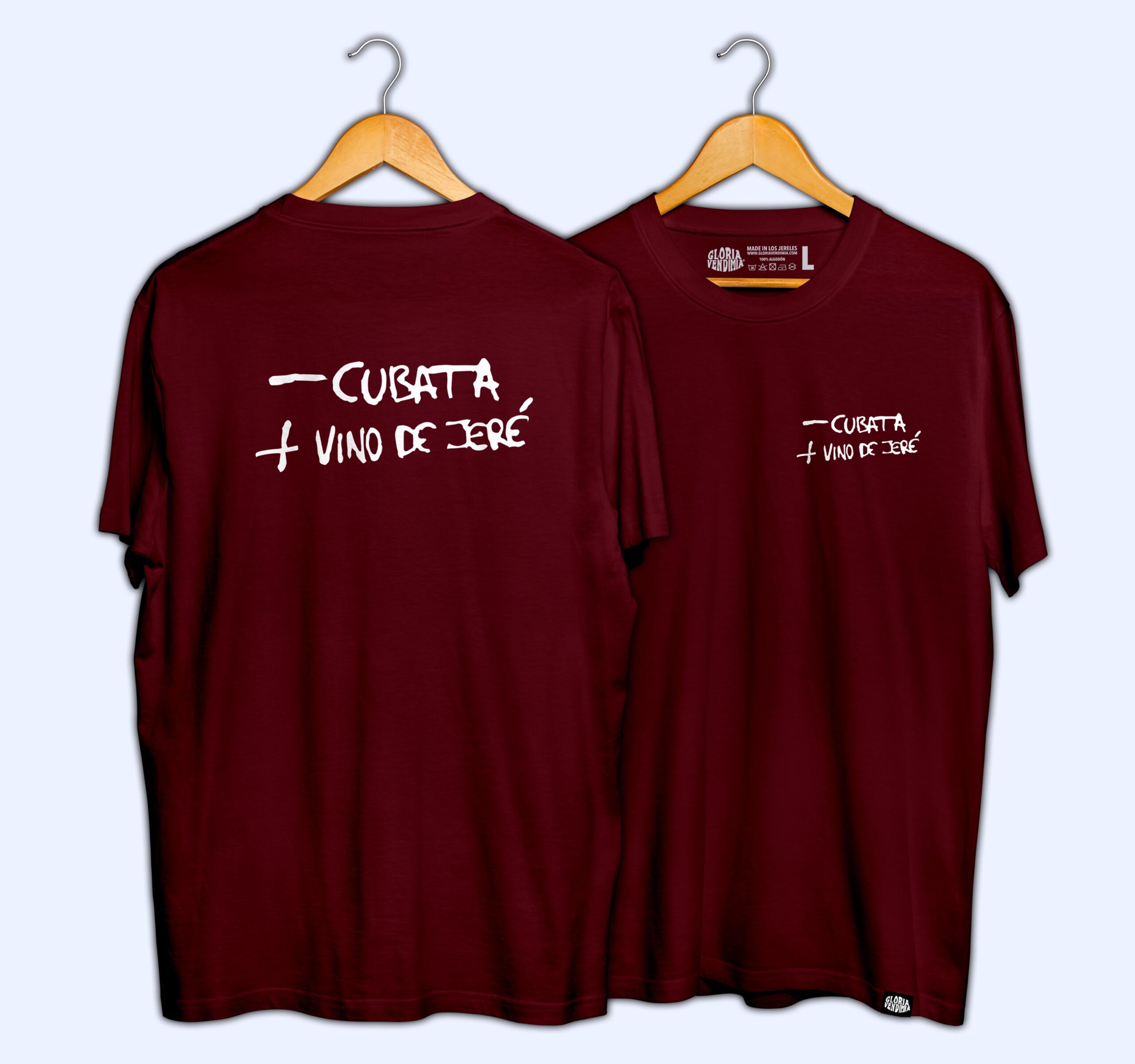 Camiseta '- CUBATA, + VINO DE JERÉ' - Imagen 7
