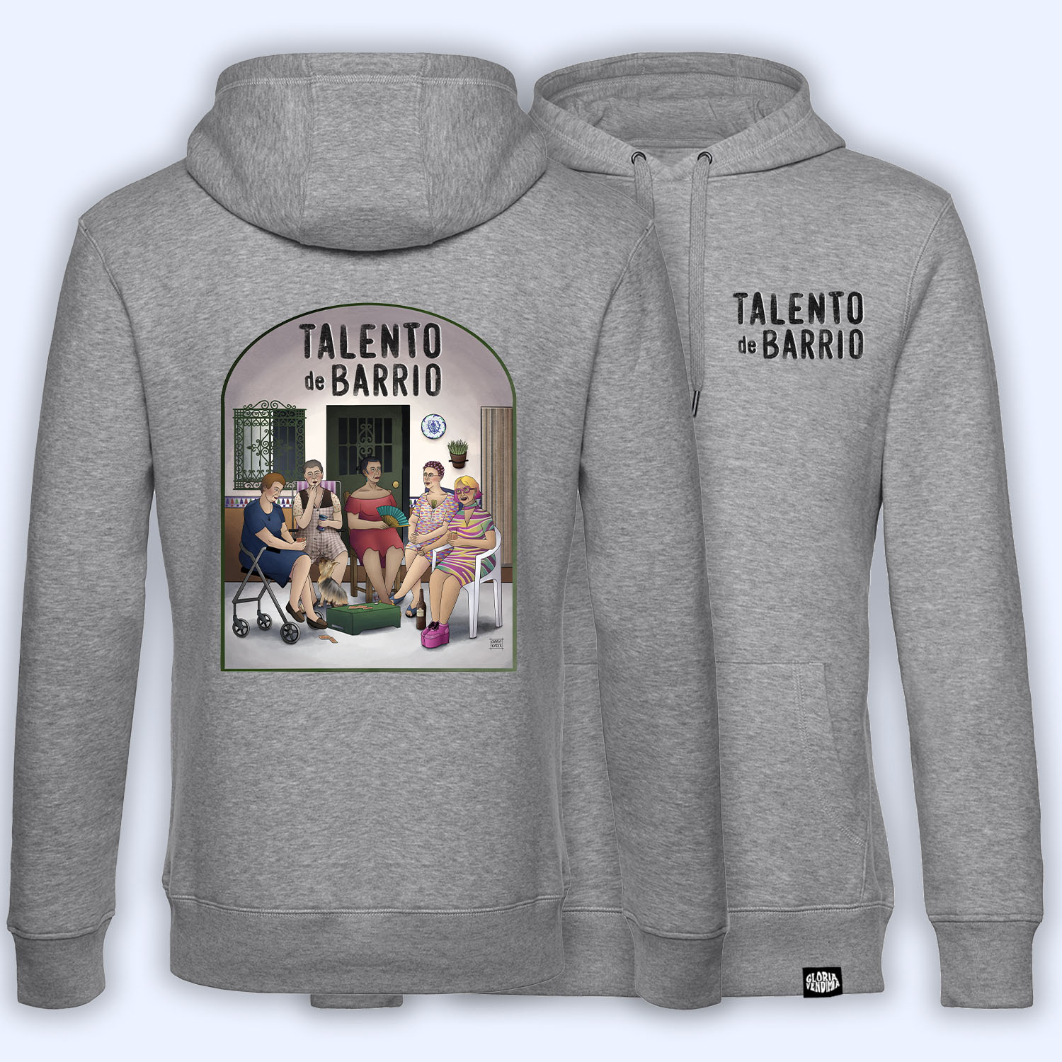 Sudadera 'Talento de barrio' - Imagen 2