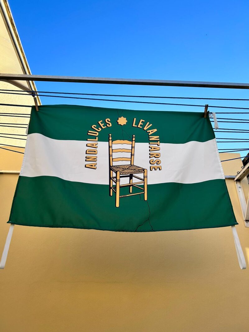 Bandera ANDALUCES LEVANTARSE - Imagen 4