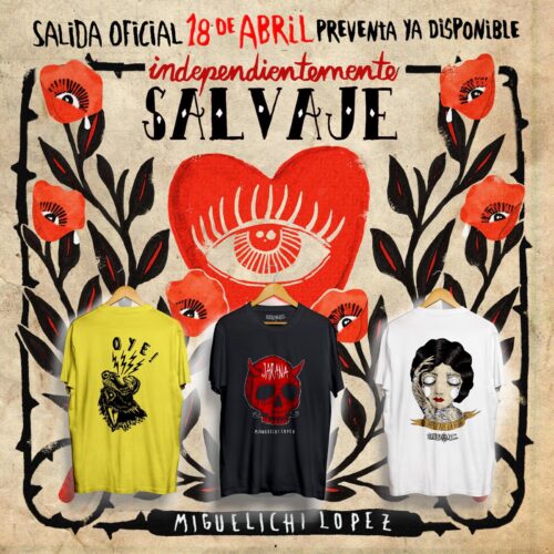 Pack CD 'Independientemente SALVAJE' + CAMISETA