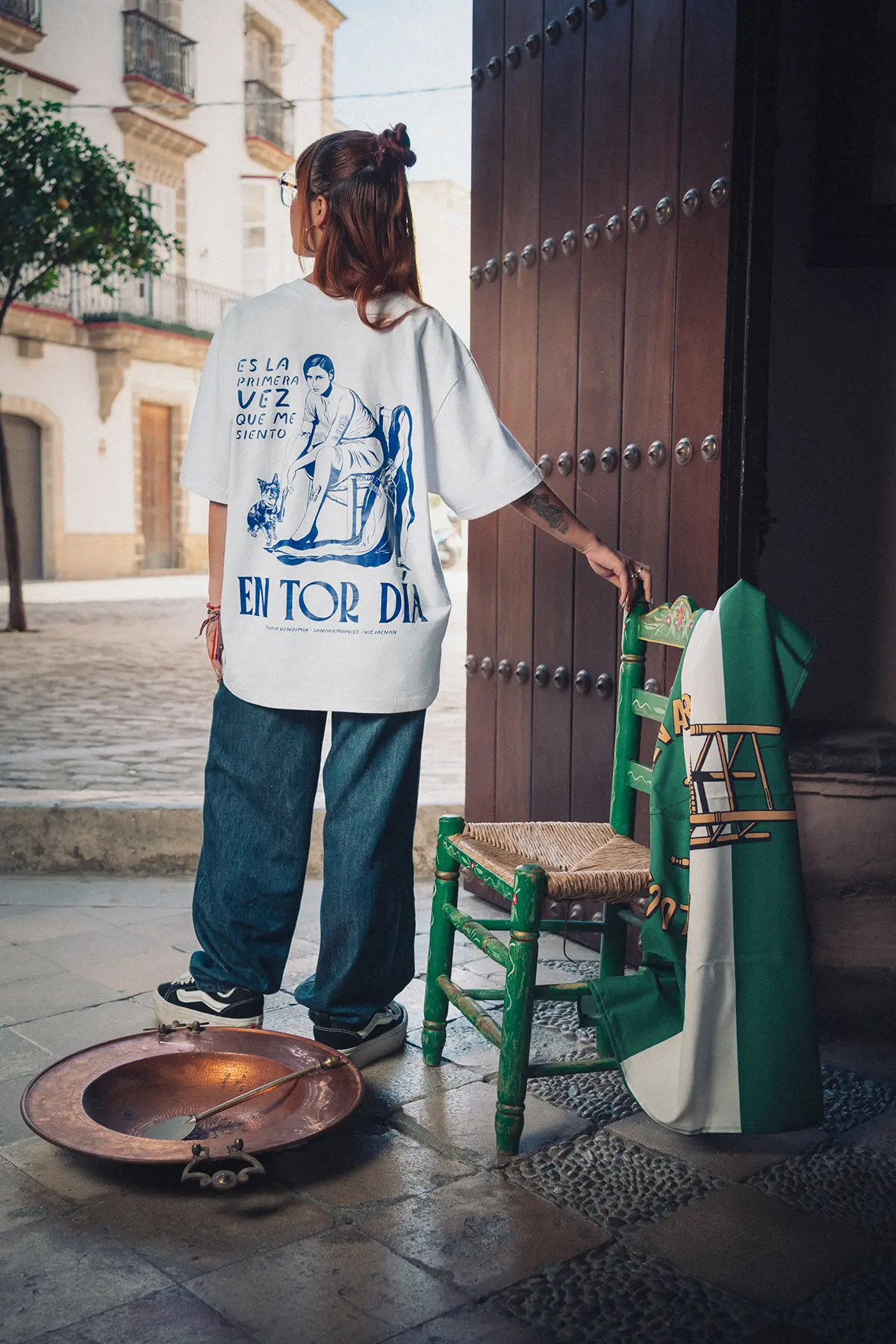 Camiseta oversize LA SANDRITA PICONERA - Imagen 4