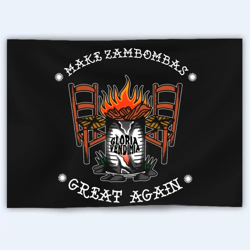 Bandera MAKE ZAMBOMBAS GREAT AGAIN
