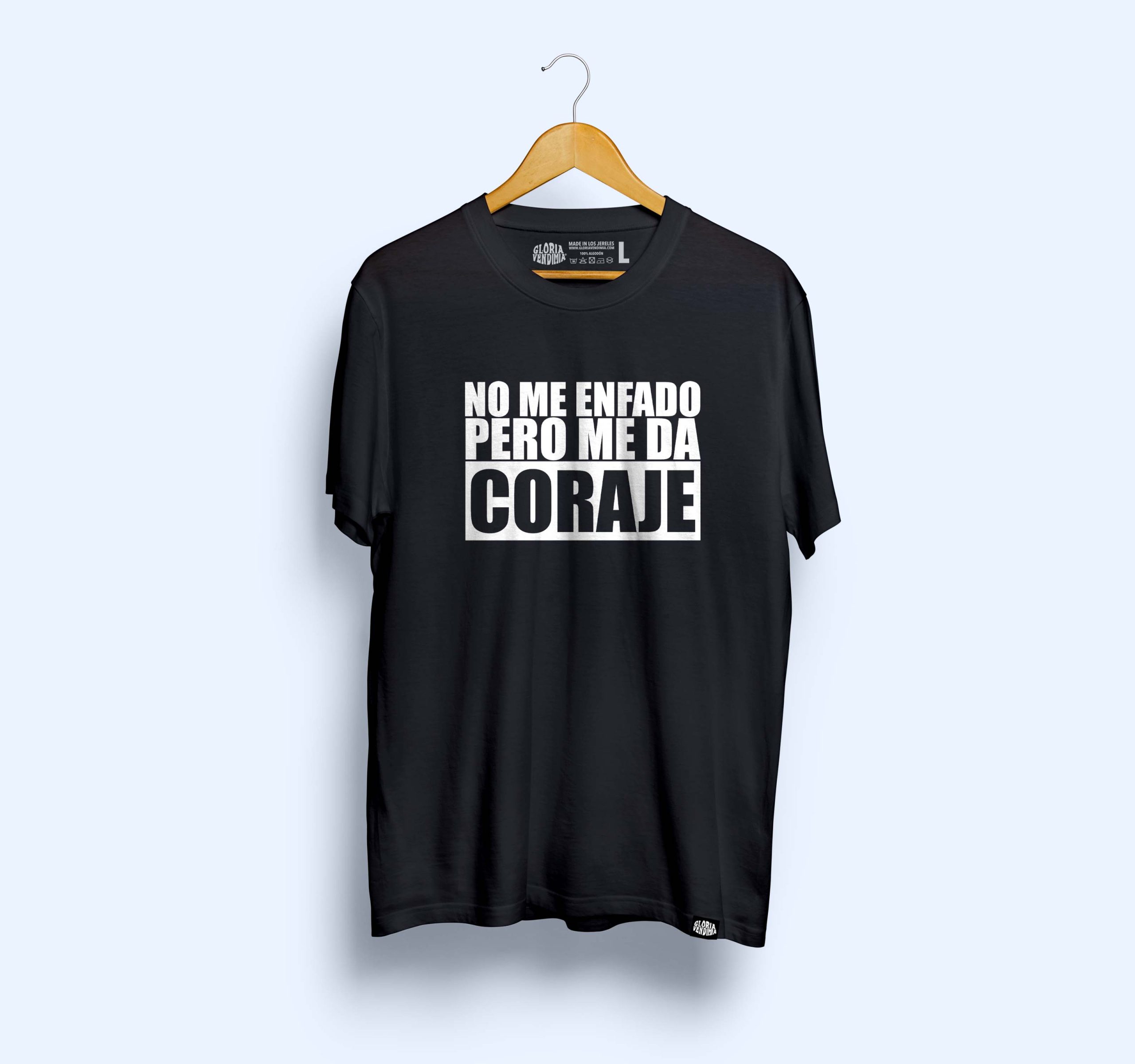 Camiseta 'No me enfado, pero me da coraje' - Imagen 5