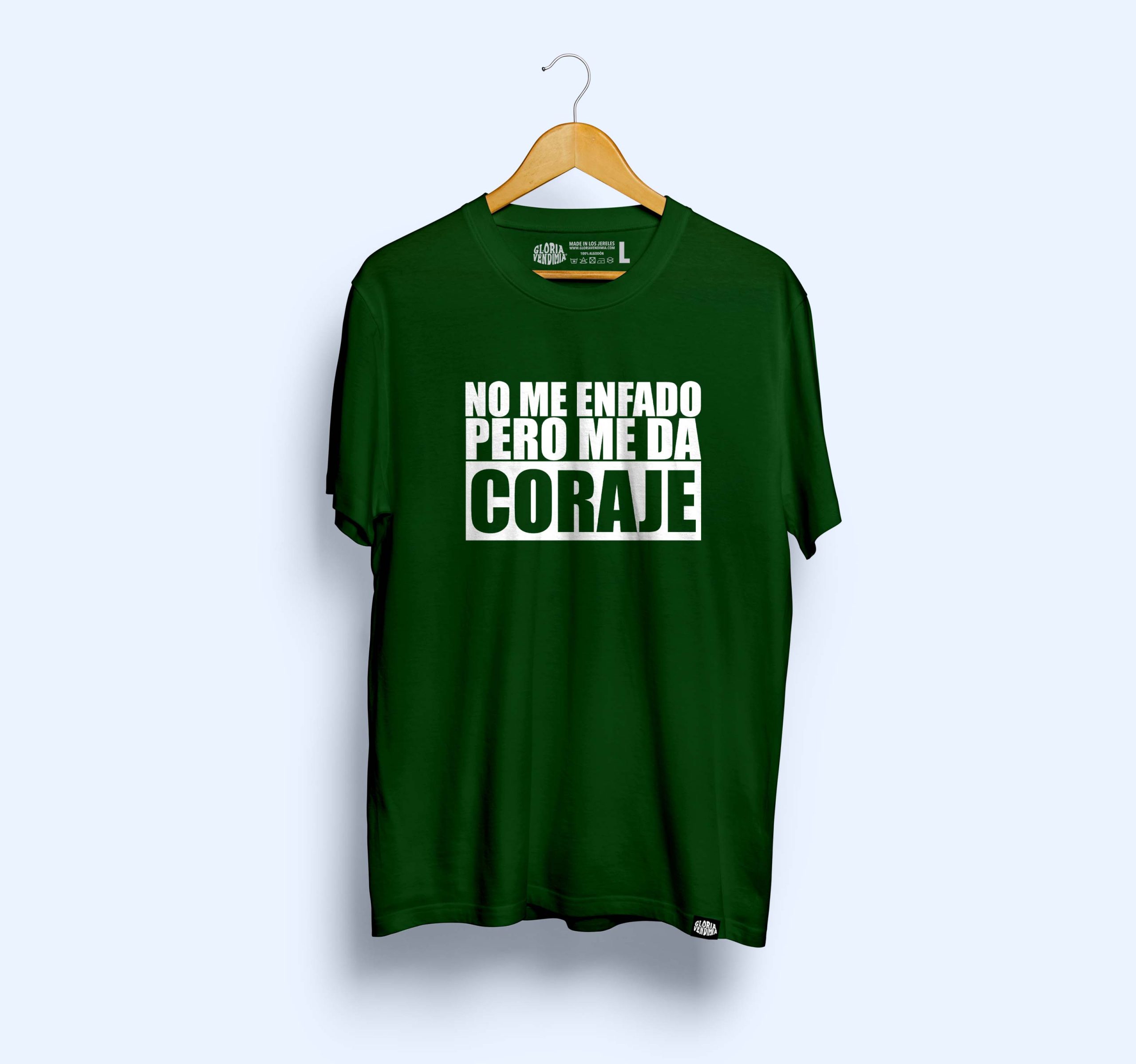 Camiseta 'No me enfado, pero me da coraje' - Imagen 8