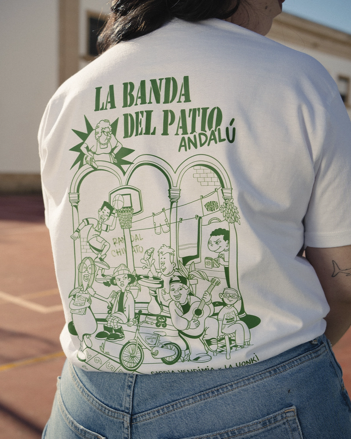 Andaluces levantarse oversize